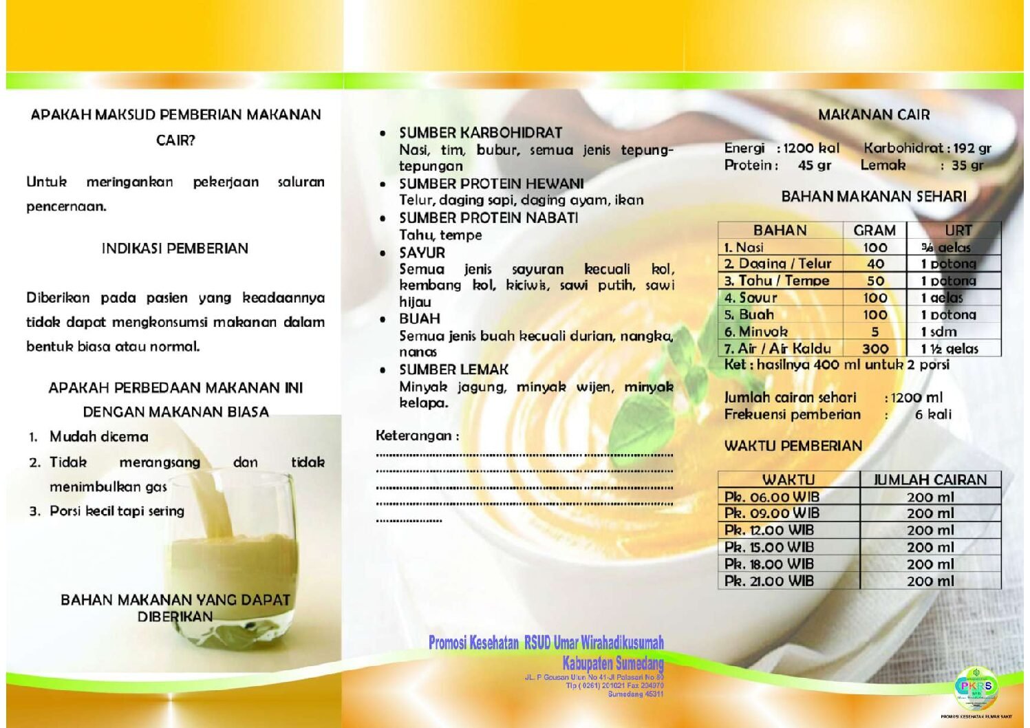 Diet Makanan cair