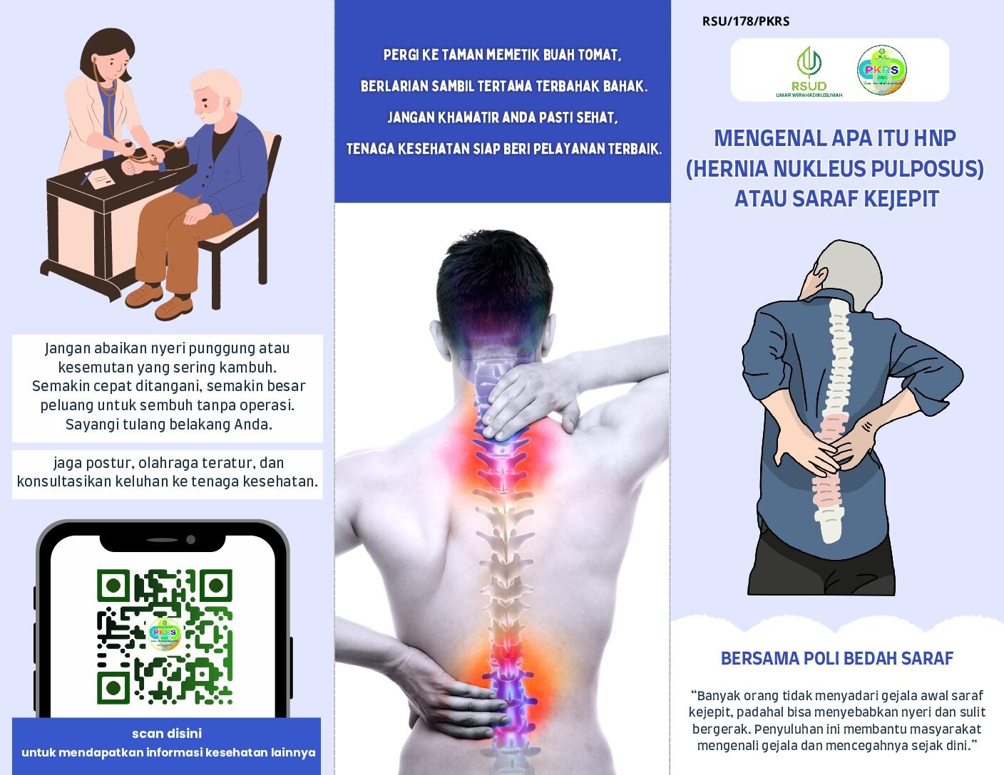Mengenal Apa itu HNP ( Hernis Nukleus Pulposus atau Saraf Kejepit )