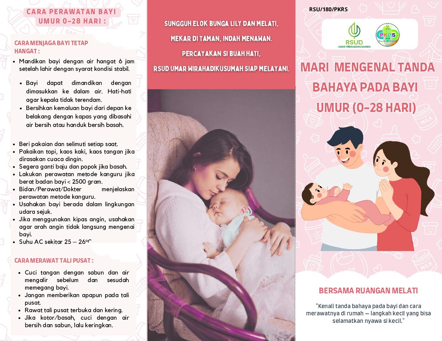 Mari mengenal tanda bahaya bayi umur ( 0-28 hari )