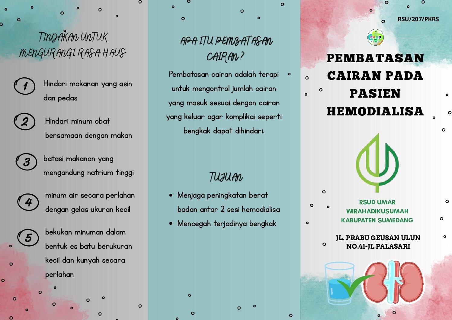 Pembatasan cairan tubuh pasien hemodialisa