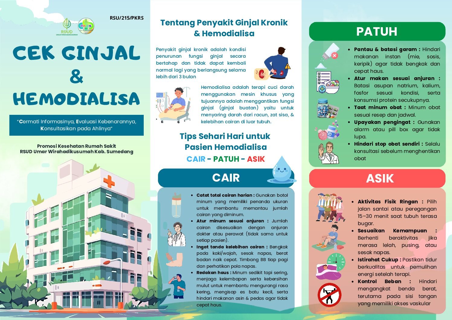 Cek Ginjal dan Hemodialisa