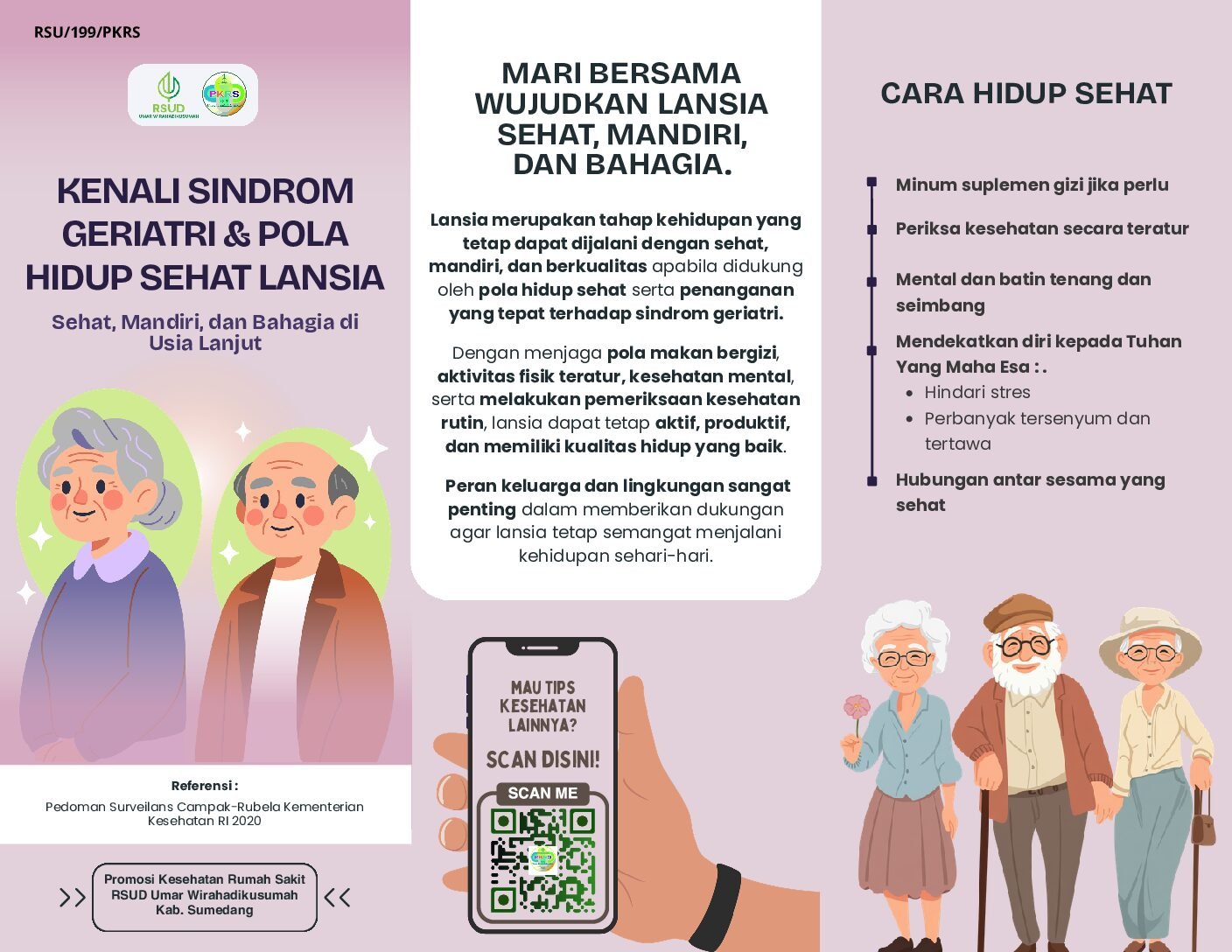 KENALI SINDROMGERIATRI & POLAHIDUP SEHAT LANSIA