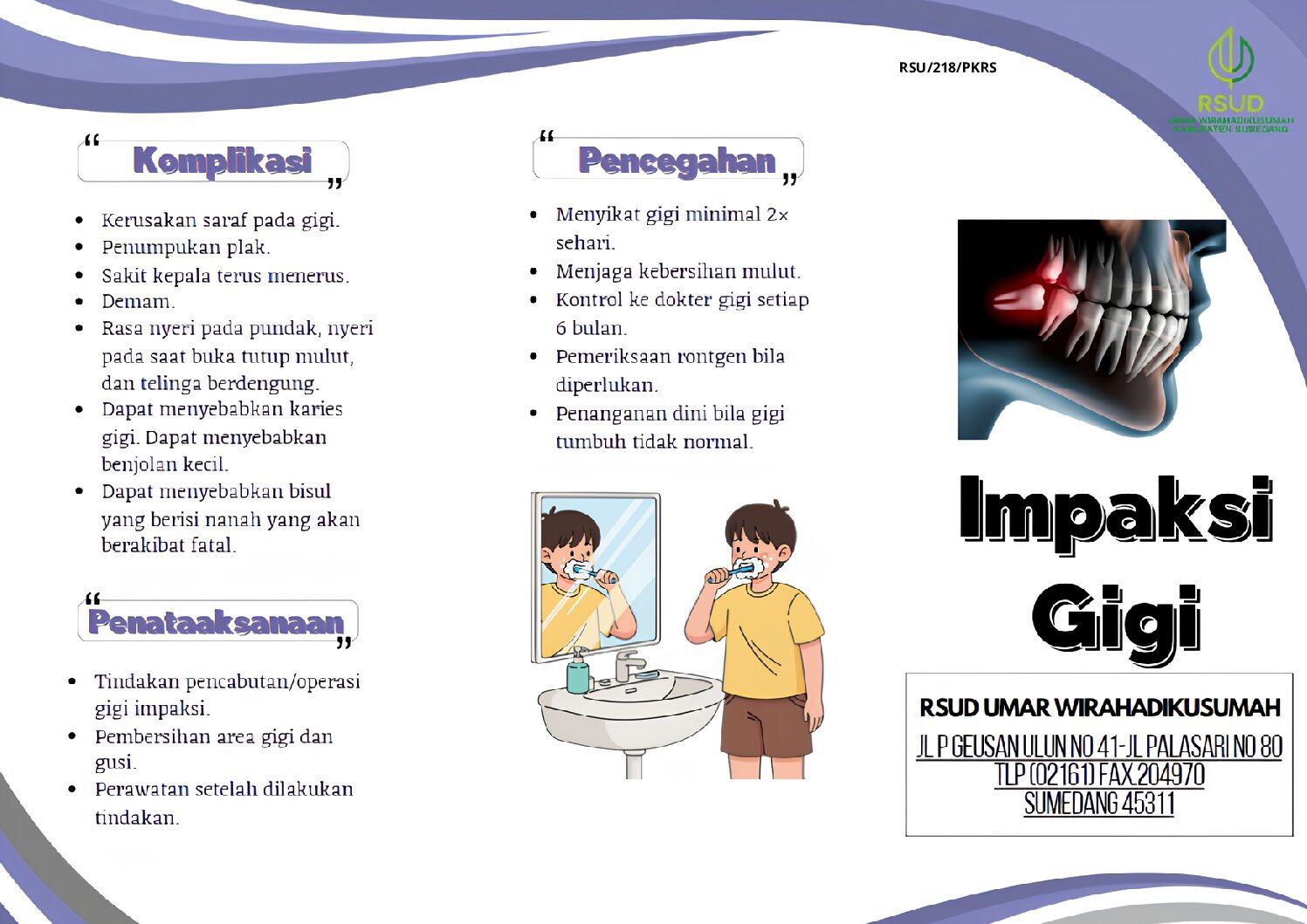 Impaksi Gigi