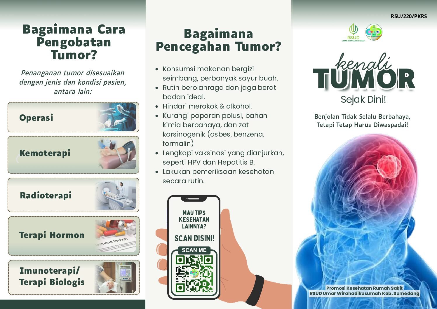 Kenali Tumor Sejak Dini